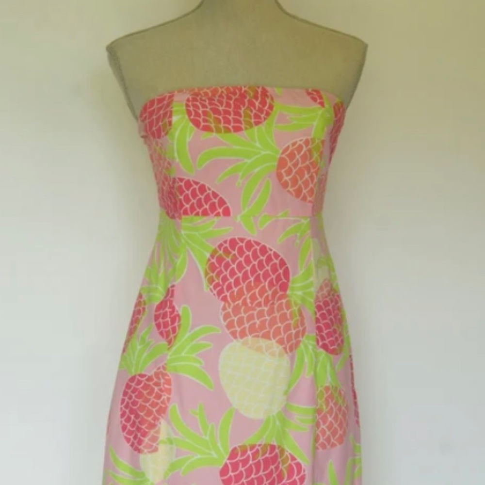 Lily Pulitzer strapless size 10 dress